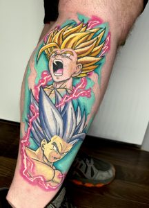 Dragon Ball Z tattoo