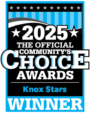 Knox Stars Community Choice Awards Winner Best Tattoo Studio in Knoxville