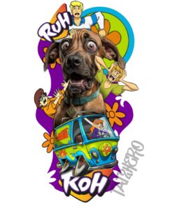 Pop Culture Color Tattoo Model Call Knoxville Tattoo Artist Scooby Doo Tattoo